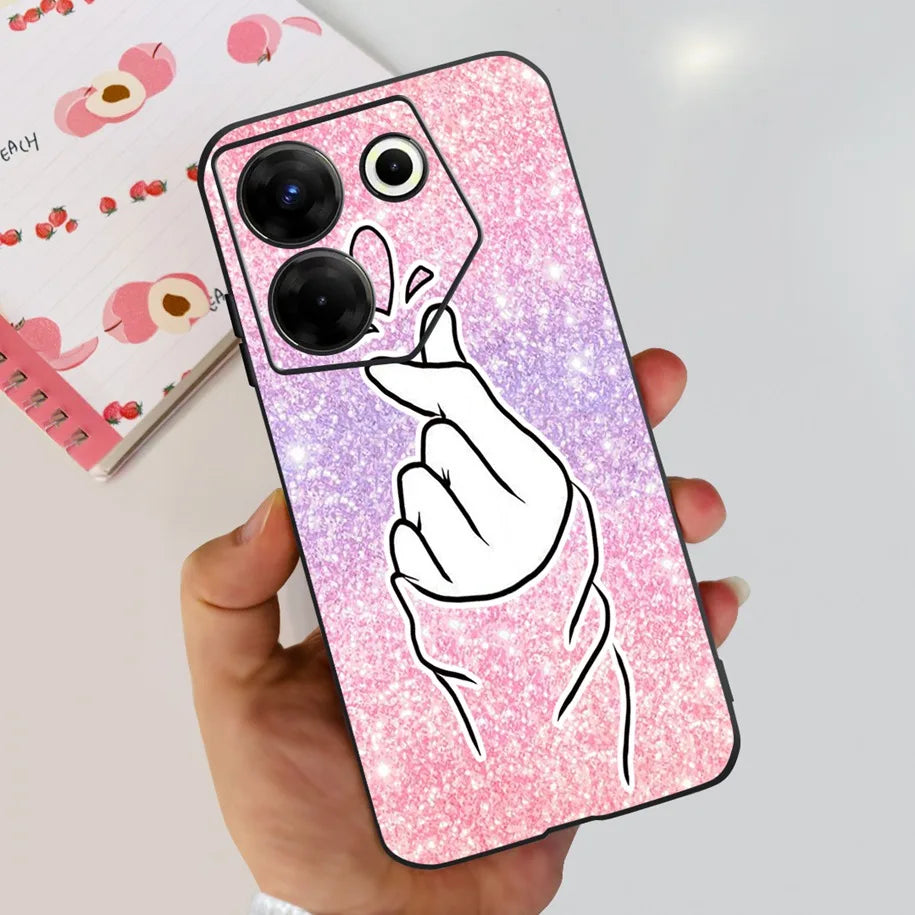Fonecesory aesthetic phone case:camon 20 pro