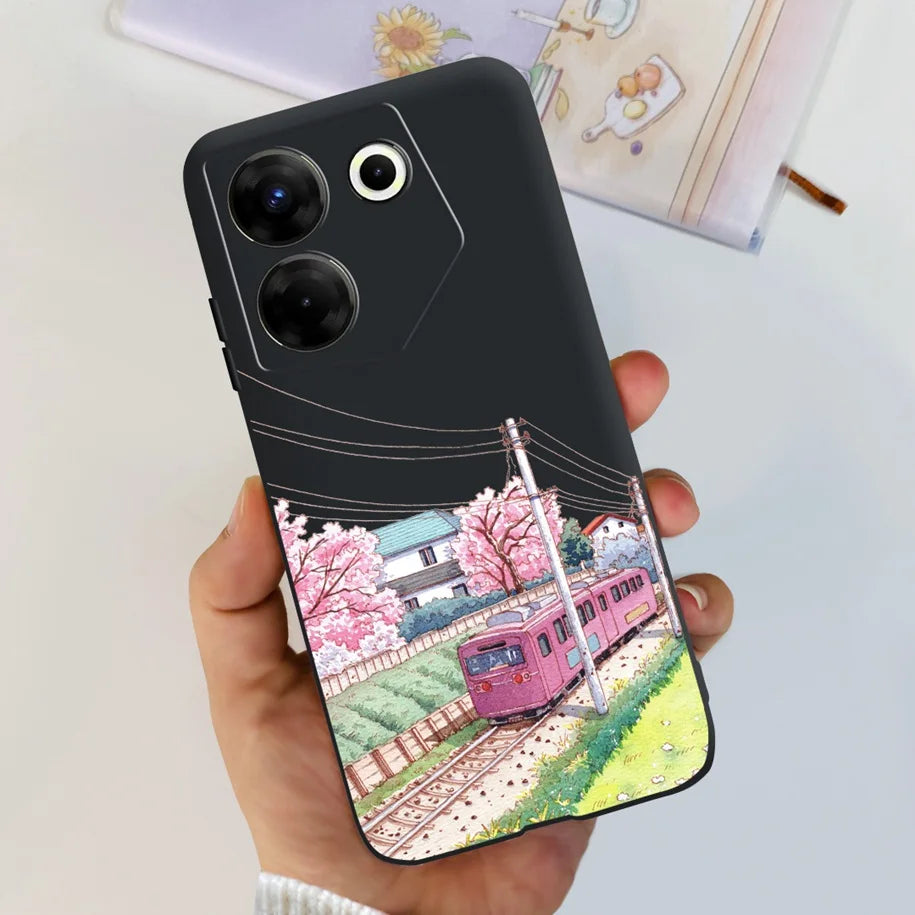Fonecesory aesthetic phone case:camon 20 pro
