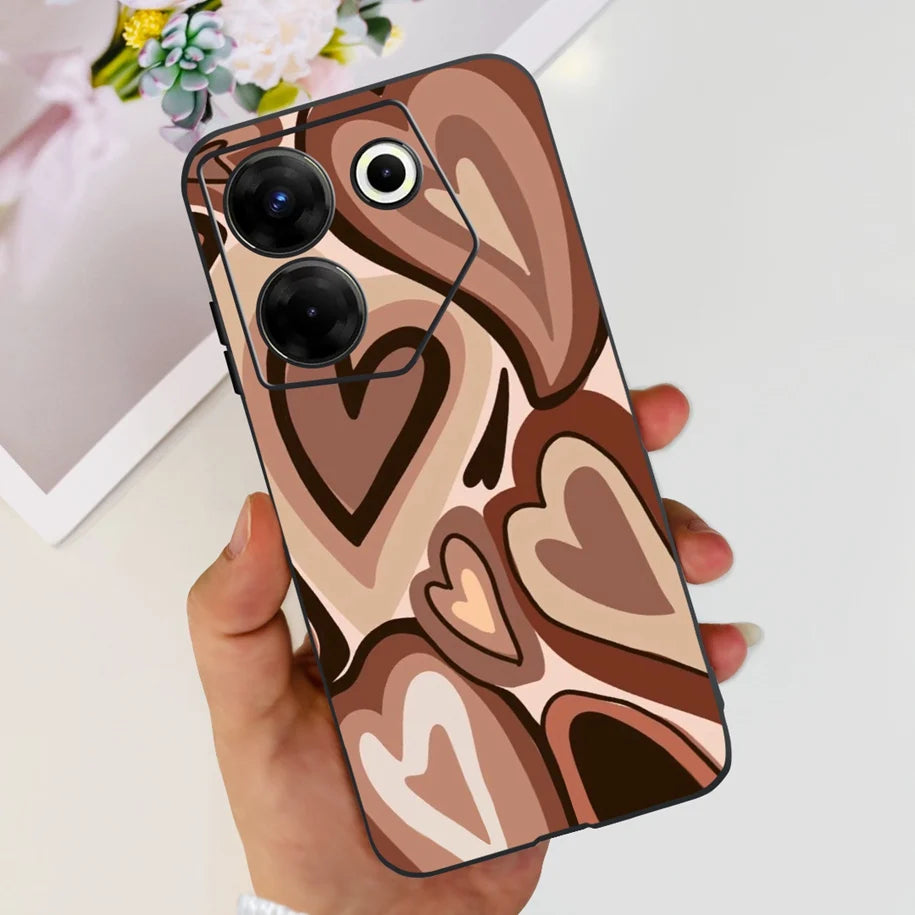 Fonecesory aesthetic phone case:camon 20 pro