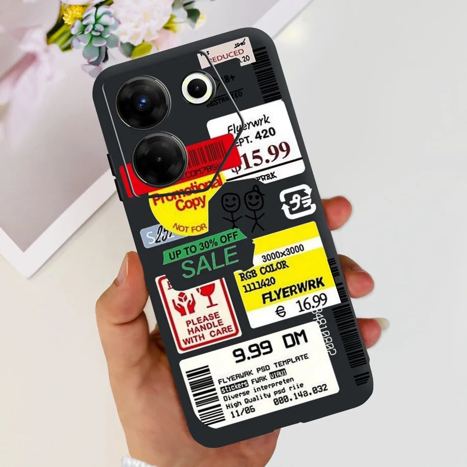 Fonecesory aesthetic phone case:camon 20 pro